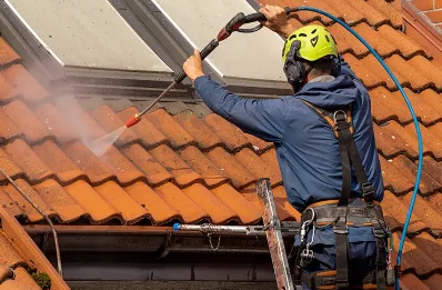 Démoussage et hydrofuge de toiture à Esparsac